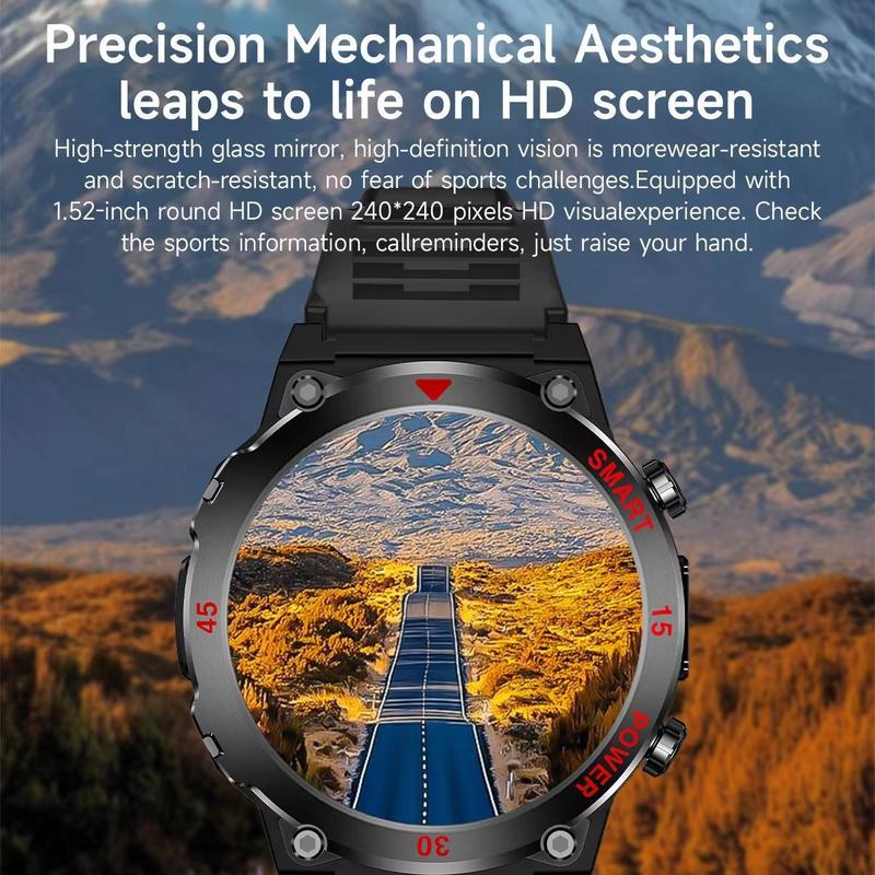 GT11 Watch Outdoor Smart Watch LED Flashlight Men's Bluetooth Sports Fitness Tracker