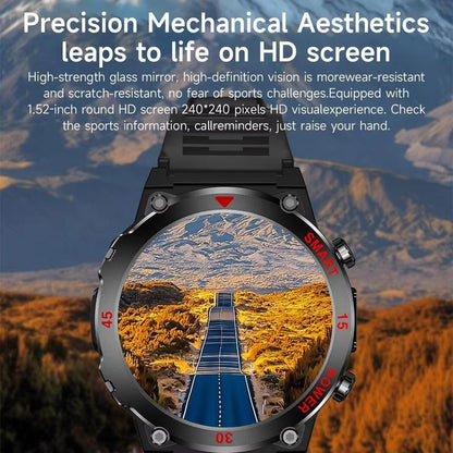GT11 Watch Outdoor Smart Watch LED Flashlight Men's Bluetooth Sports Fitness Tracker