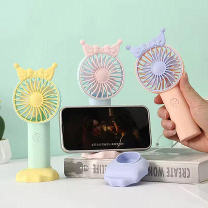 Usb Rechargeable Fan, Handheld Outdoor Mini Portable Fan